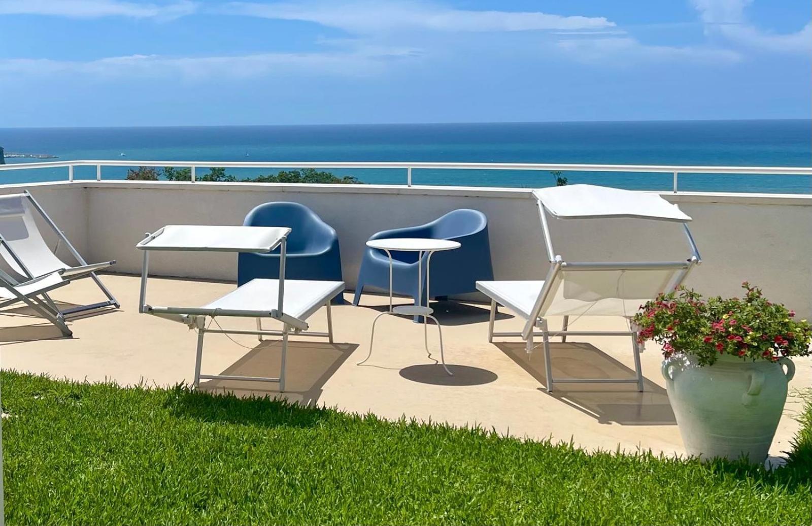 Orizzonte Mare Panoramic Rooms Agropoli Esterno foto